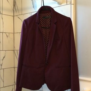 The Limited small red blazer